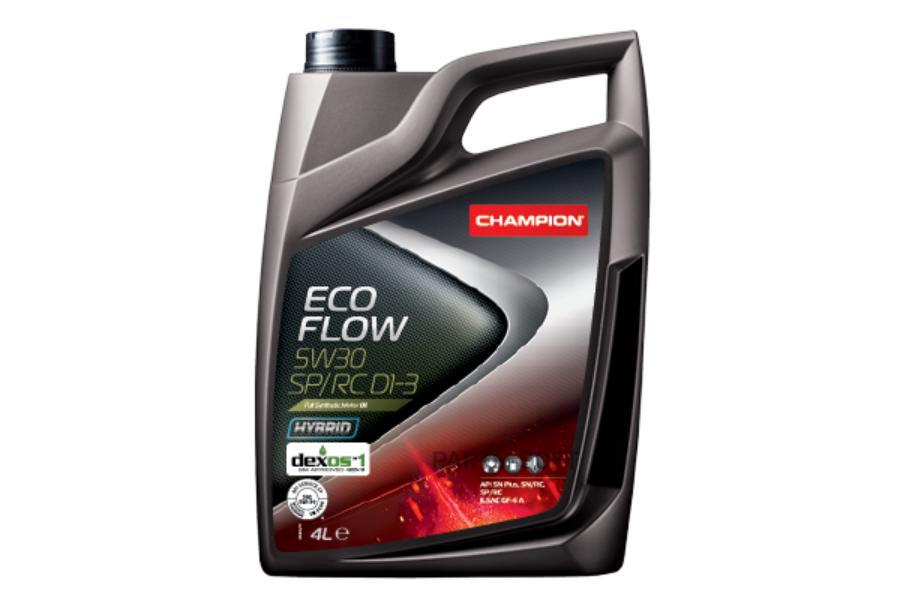 Масло Мот. Champion Eco Flow 5W30 Sp/Rc D1-3 (4Л) Синт. CHAMPION OIL арт. 1049917