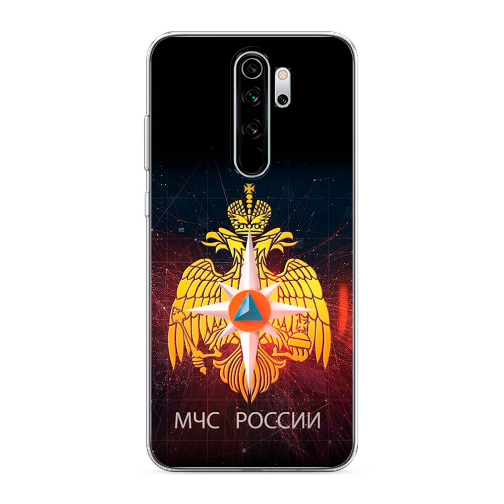 фото Силиконовый чехол "мчс россии" на xiaomi redmi note 8 pro awog