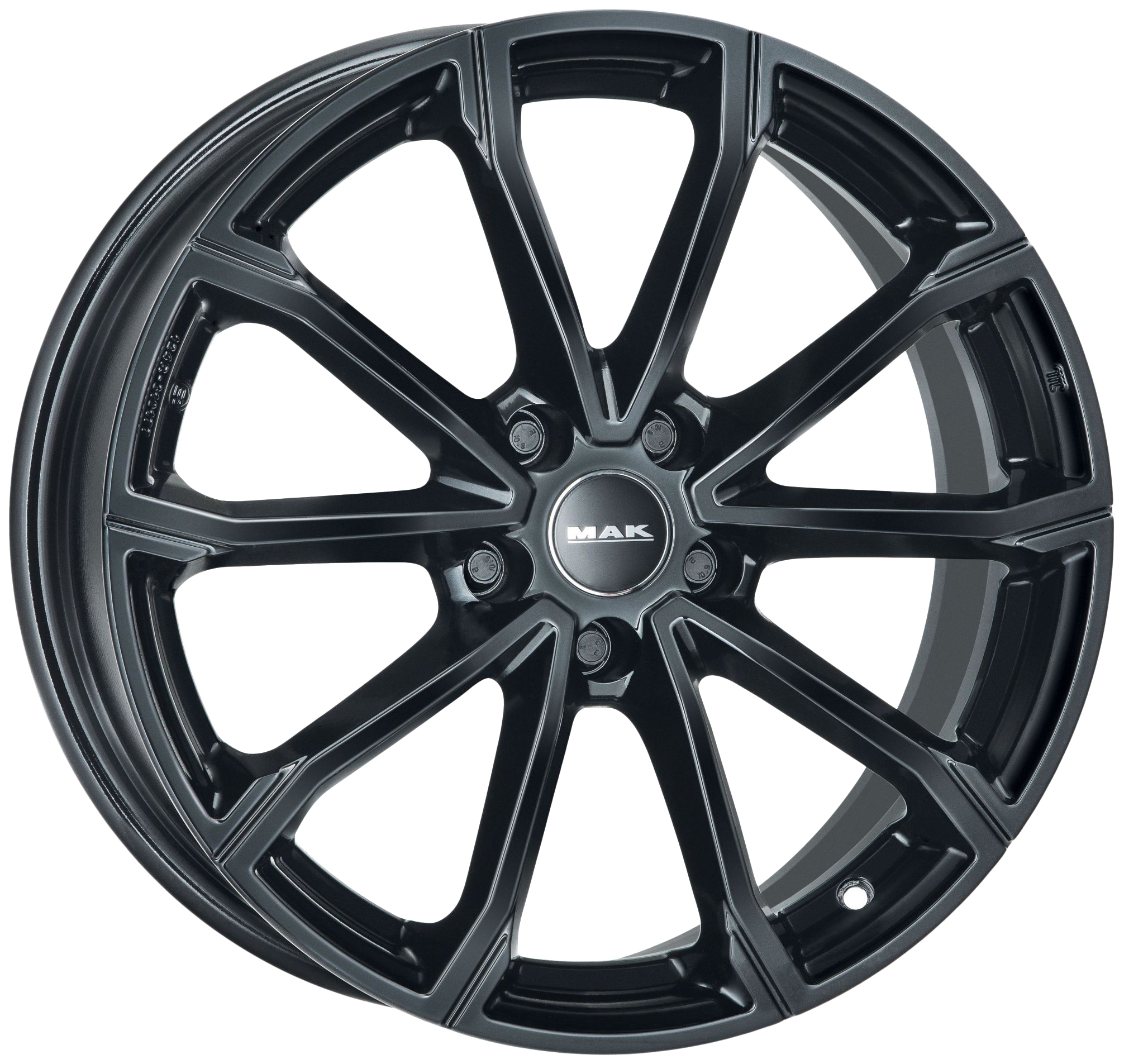 

Диск колесный Mak DaVinci Gloss Black 8x19/5x112 D76 ET40, Черный