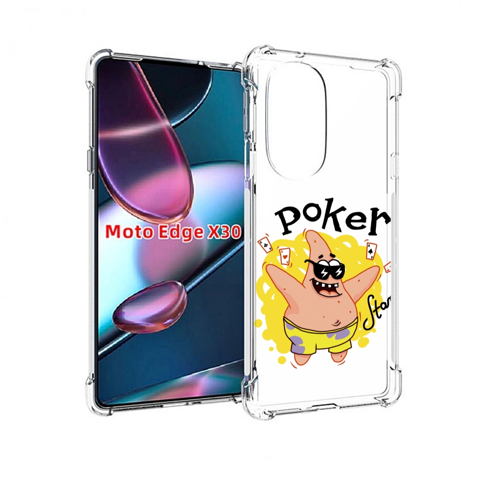 

Чехол MyPads Патрик для Motorola Moto Edge X30, Прозрачный, Tocco