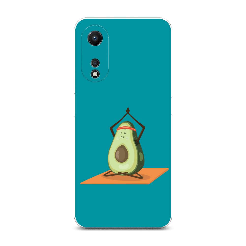 

Чехол для Oppo A58 5G "Расслабься с авокадо", Голубой, 2512450-6
