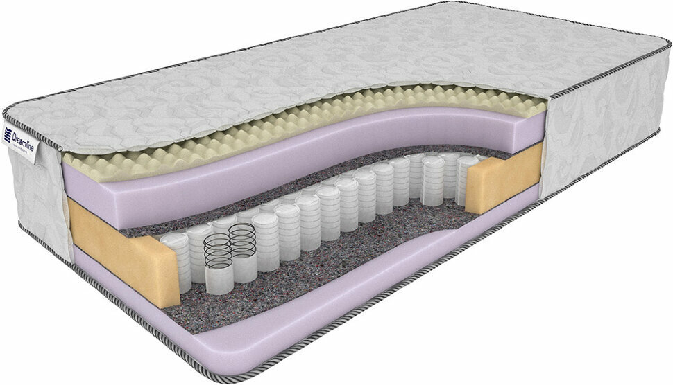 

Матрас Dreamline Superior Light пружинный 180х195 см, Белый, Superior Light