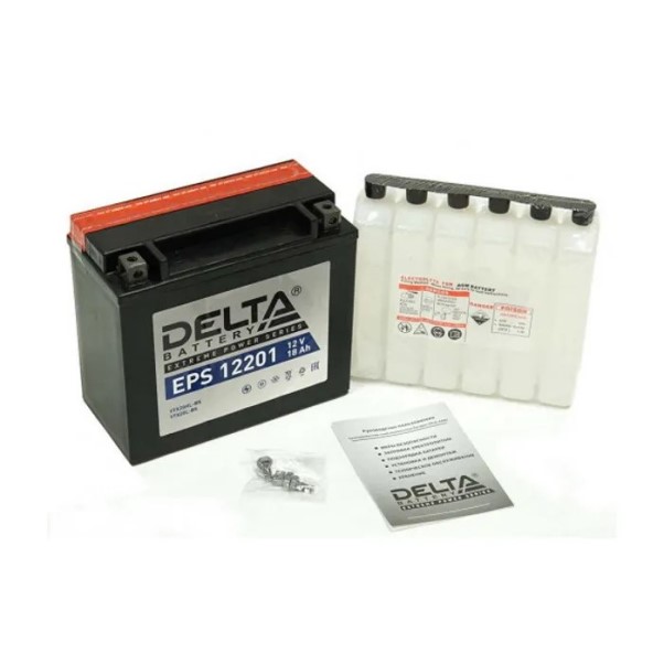 Аккумулятор DELTA BATTERY 12201 18А (-/+) обр/п AGM 175х87х154