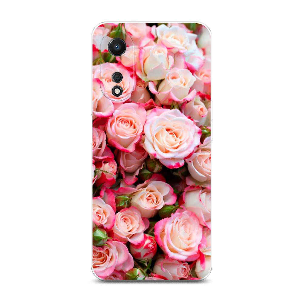 

Чехол для Oppo A58 5G "Много роз", Розовый, 2512450-2