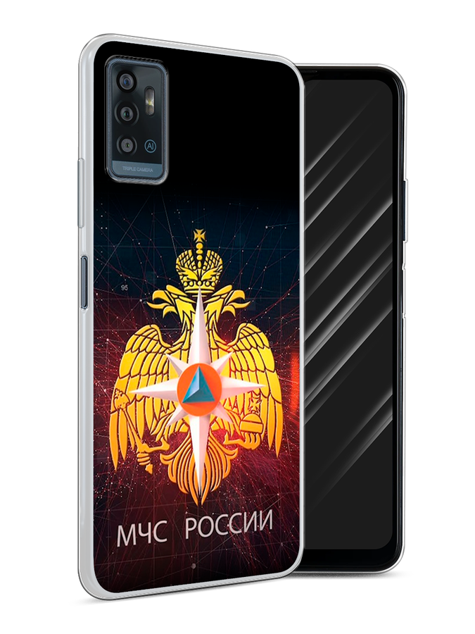 

Чехол Awog на ZTE Blade A71 / ЗТЕ Блэйд A71 "МЧС России", Разноцветный, 134450-5