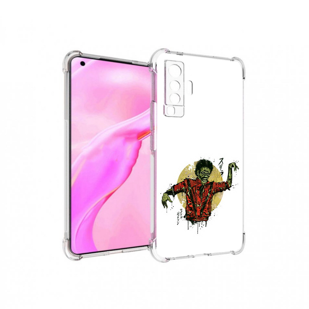 

Чехол MyPads Tocco для Vivo X50 Зомби (PT226969.391.89), Прозрачный, Tocco
