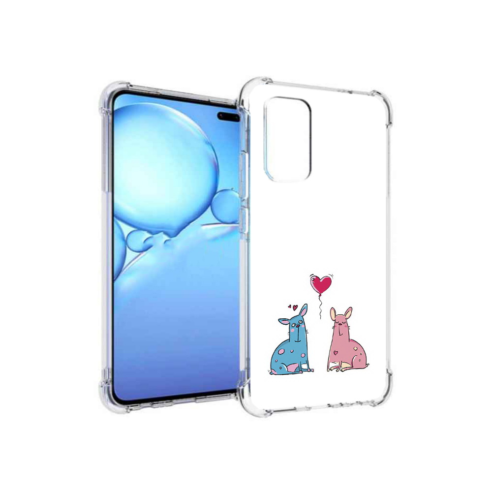 

Чехол MyPads Tocco для Vivo V19 Лама любовь (PT147328.392.102), Прозрачный, Tocco