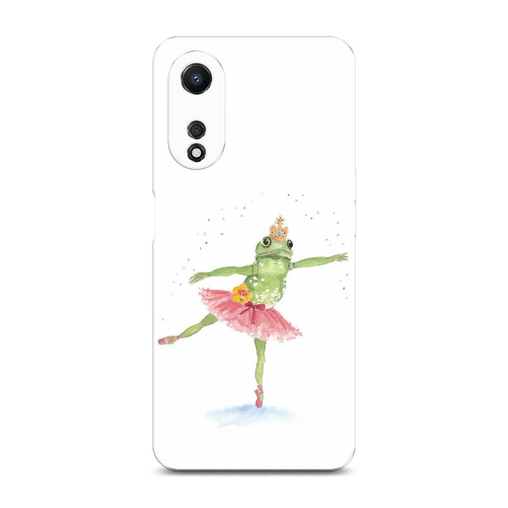 

Чехол для Oppo A58 5G "Лягушка-балерина", Зеленый, 2512450-4