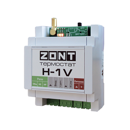 фото Gsm термостат zont h-1v