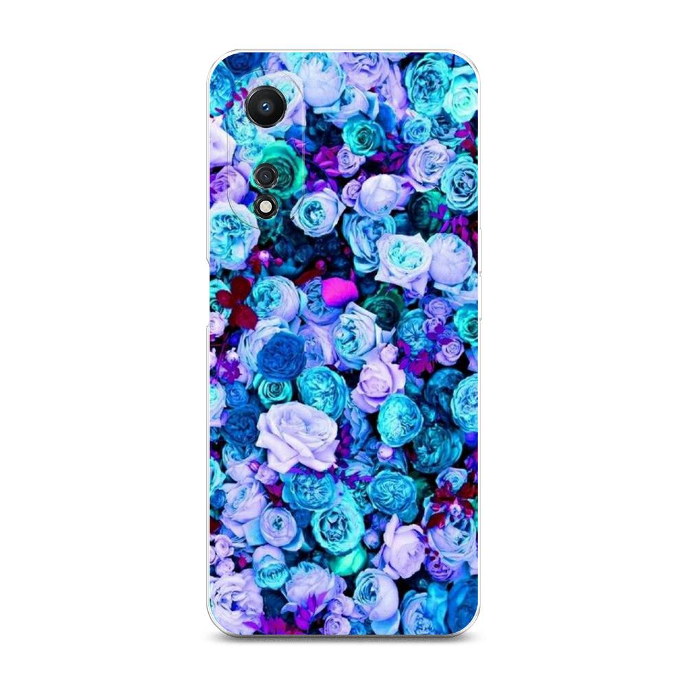 

Чехол для Oppo A58 5G "Цветочный ковер", Фиолетовый, 2512450-2