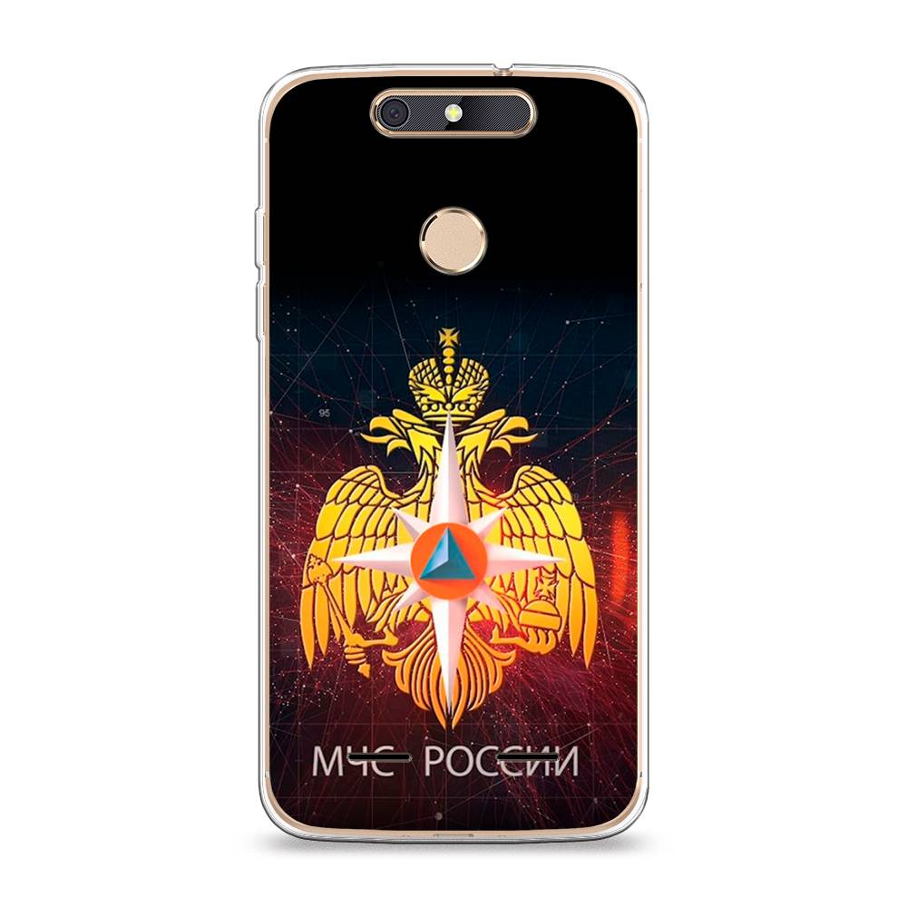 

Чехол Awog на ZTE Blade V8 mini / ЗТЕ Блэйд V8 mini "МЧС России", 131950-5