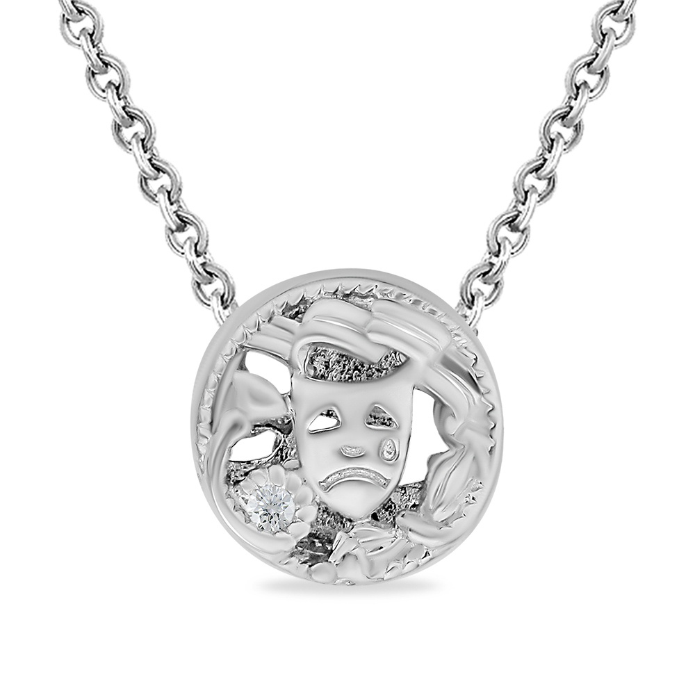 

Бегунок из серебра 585Gold 703006737, фианит, 703006737