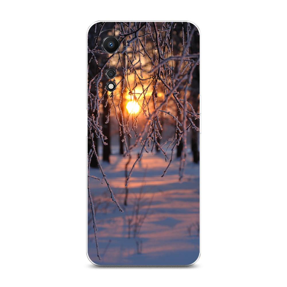 

Чехол для Oppo A58 5G "Зима 7", Оранжевый;розовый;черный, 2512450-2
