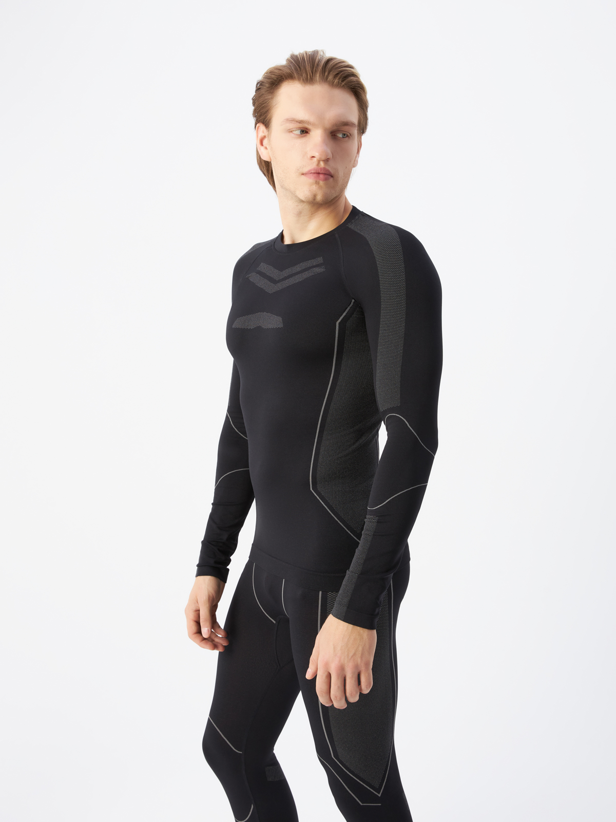 

Термофутболка мужская, серо-чёрная, XL/XXL, Серый;черный, BIMB300