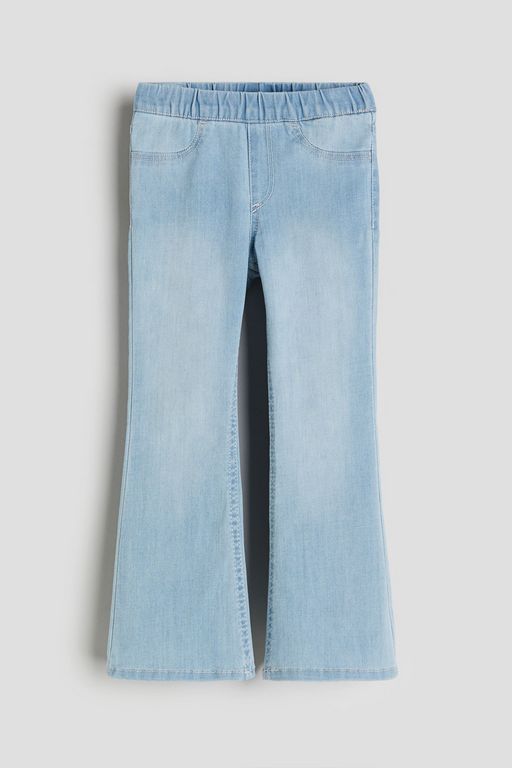 

Джинсы детские H&M 1102642, Светлый деним синего цвета, 140, Голубой, 1102642