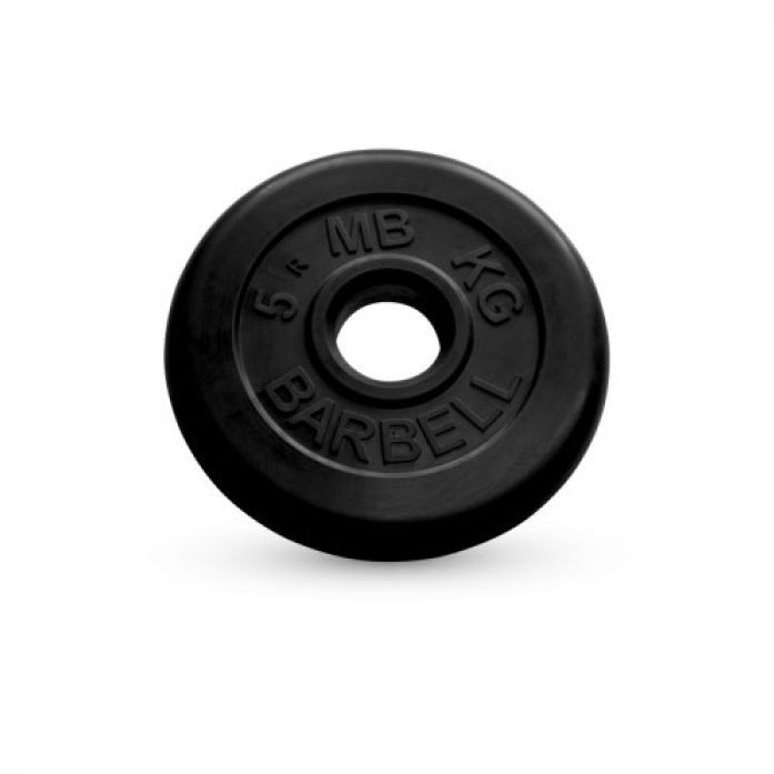 фото Barbell barbell олимпийские диски 5 кг 51 мм mb-pltb51-5 mb barbell