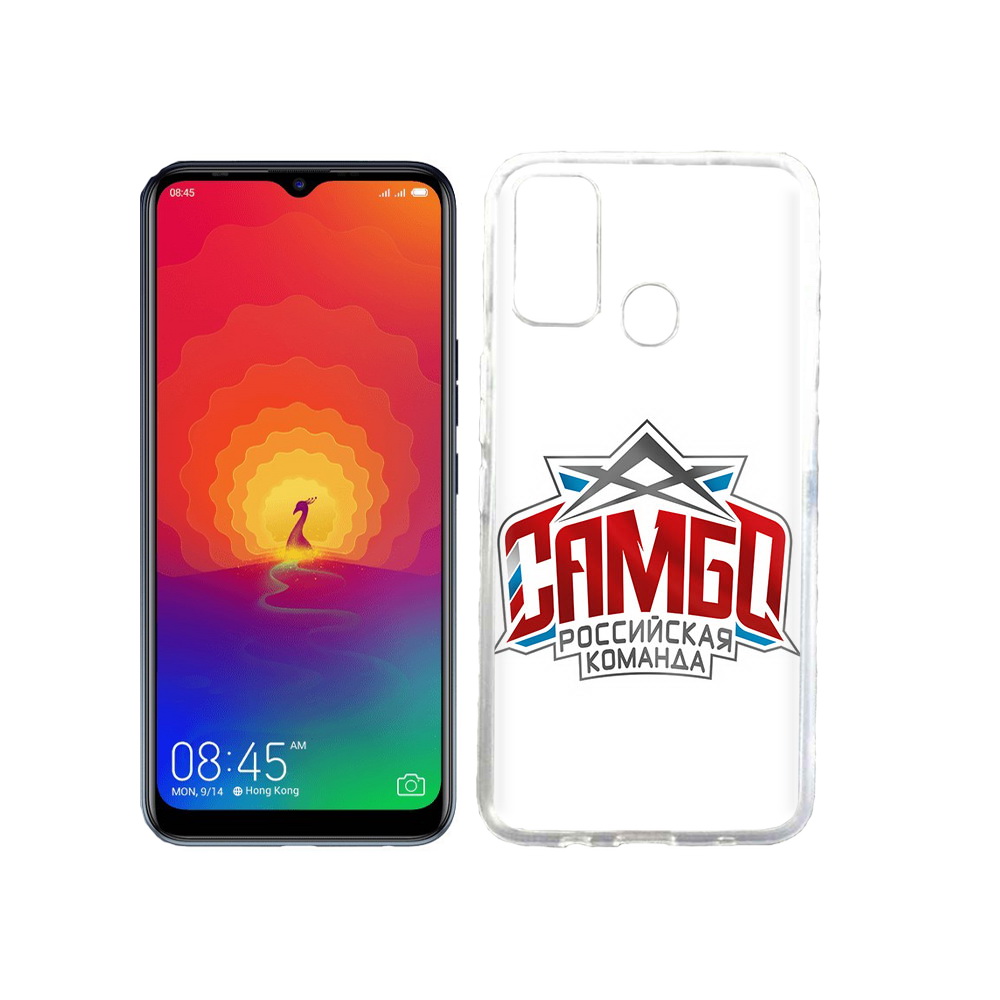

Чехол MyPads Tocco для Tecno Spark 4 Самбо, Прозрачный, Tocco