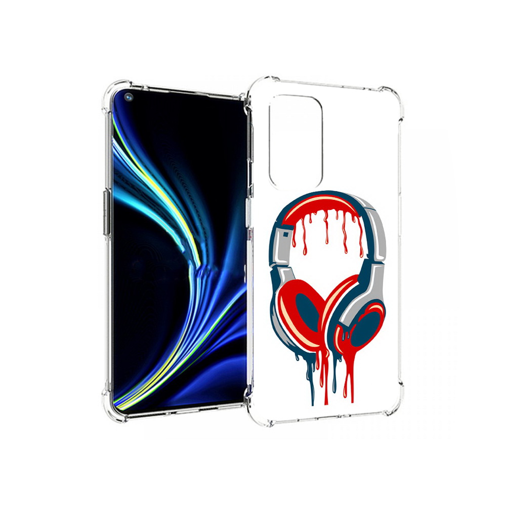 

Чехол MyPads Tocco для OnePlus 9 не делай громко (PT159409.128.517), Прозрачный, Tocco