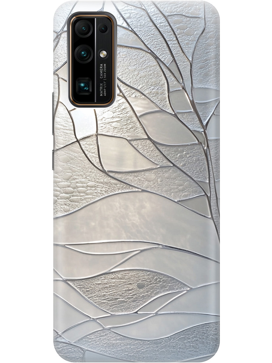 

Силиконовый чехол на Honor 30 с принтом "Зимние деревья", Прозрачный;серый, 722945841
