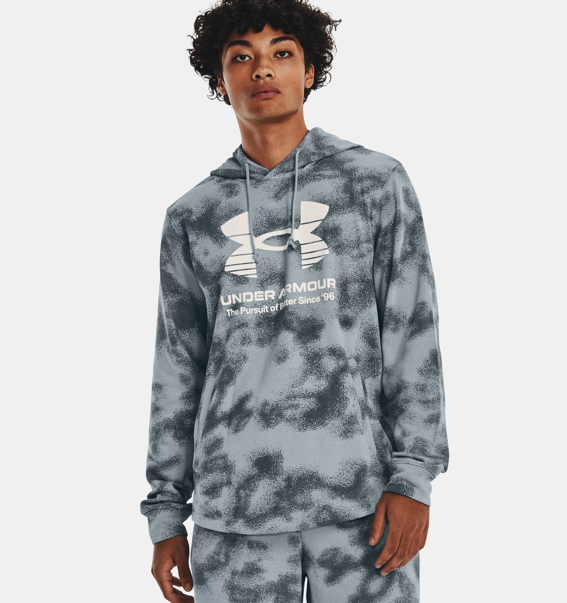 

Худи мужская Under Armour UA Rival Terry Novelty HD, серый, S, Rival Terry Novelty HD