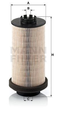 

Фильтр топливный MANN-FILTER PU9991X