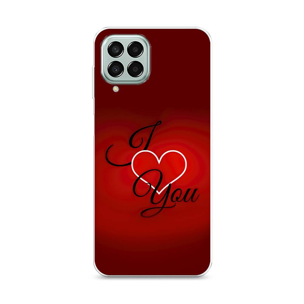 

Чехол Awog на Samsung Galaxy M33 / Самсунг M33 "I love you 3", Разноцветный, 2105650-6