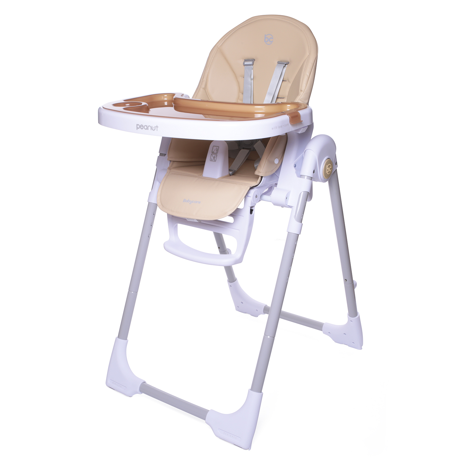 Стульчик Baby Care PEANUT, бежевый