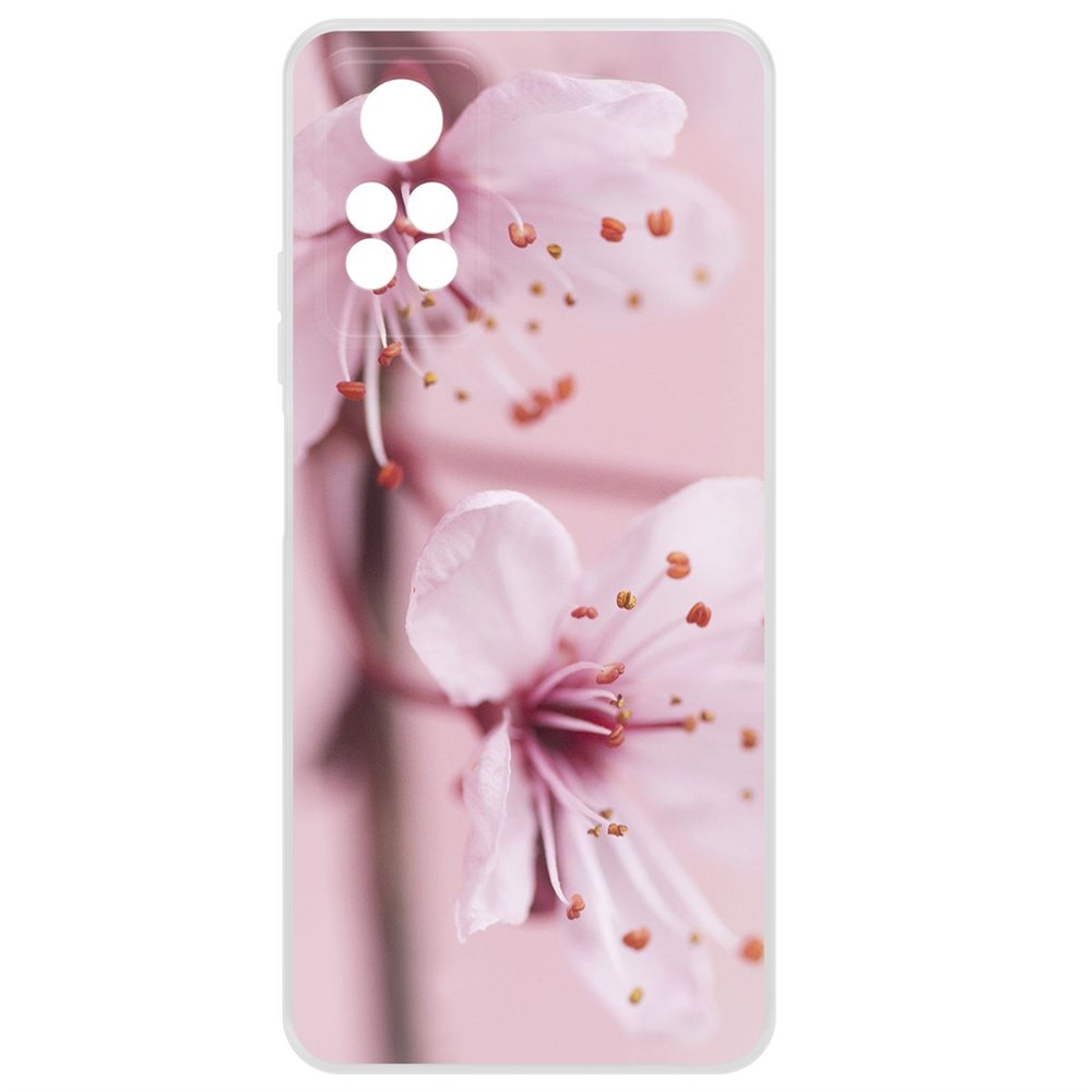 

Чехол-накладка Krutoff Clear Case Весна для Xiaomi Redmi Note 12 Pro 4G, Прозрачный