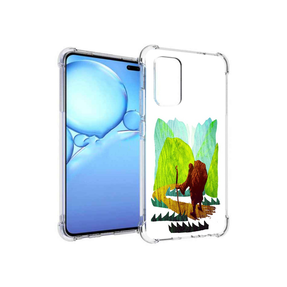 

Чехол MyPads Tocco для Vivo V19 Лесная тропа (PT147328.392.106), Прозрачный, Tocco
