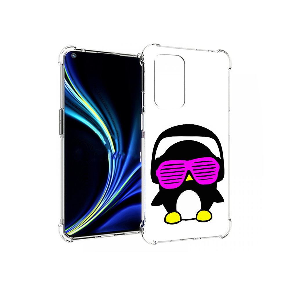 

Чехол MyPads Tocco для OnePlus 9 пингвин (PT159409.128.541), Прозрачный, Tocco