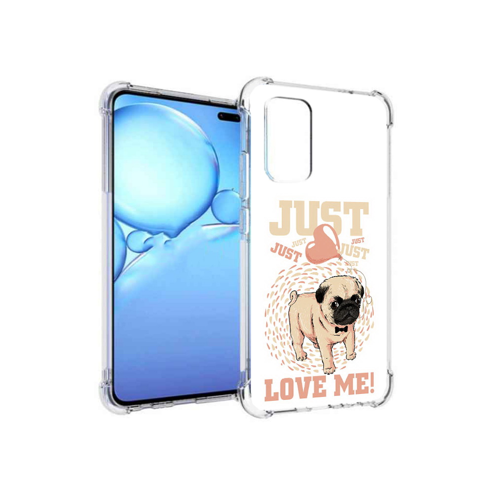 

Чехол MyPads Tocco для Vivo V19 Люби меня (PT147328.392.109), Прозрачный, Tocco