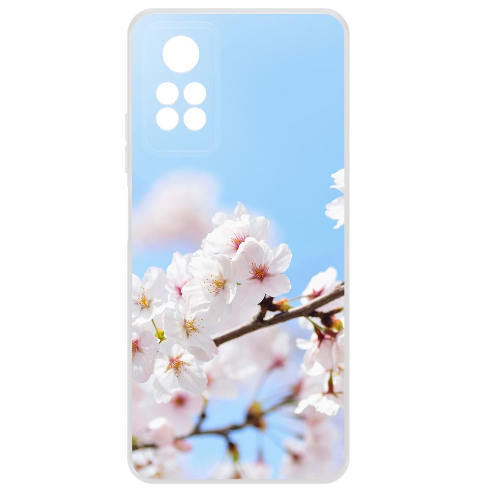 

Чехол-накладка Krutoff Clear Case Цветение для Xiaomi Redmi Note 12 Pro 4G