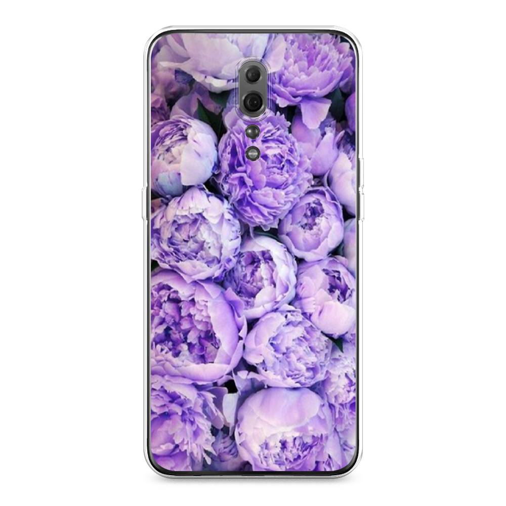 

Чехол Awog на Oppo Reno Z "Пионы сиреневые", Разноцветный, 250950-8
