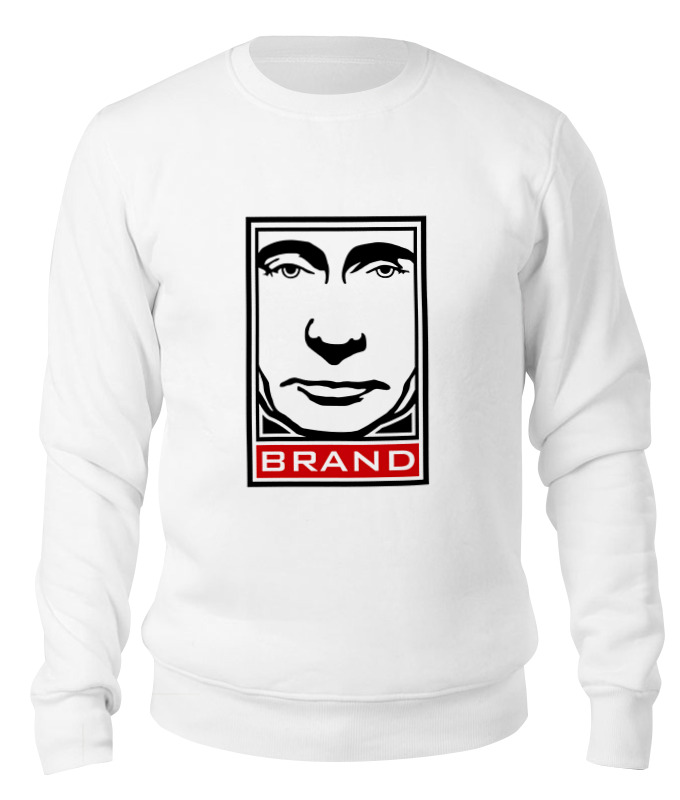 

Свитшот унисекс Printio Brand белый XL, Brand