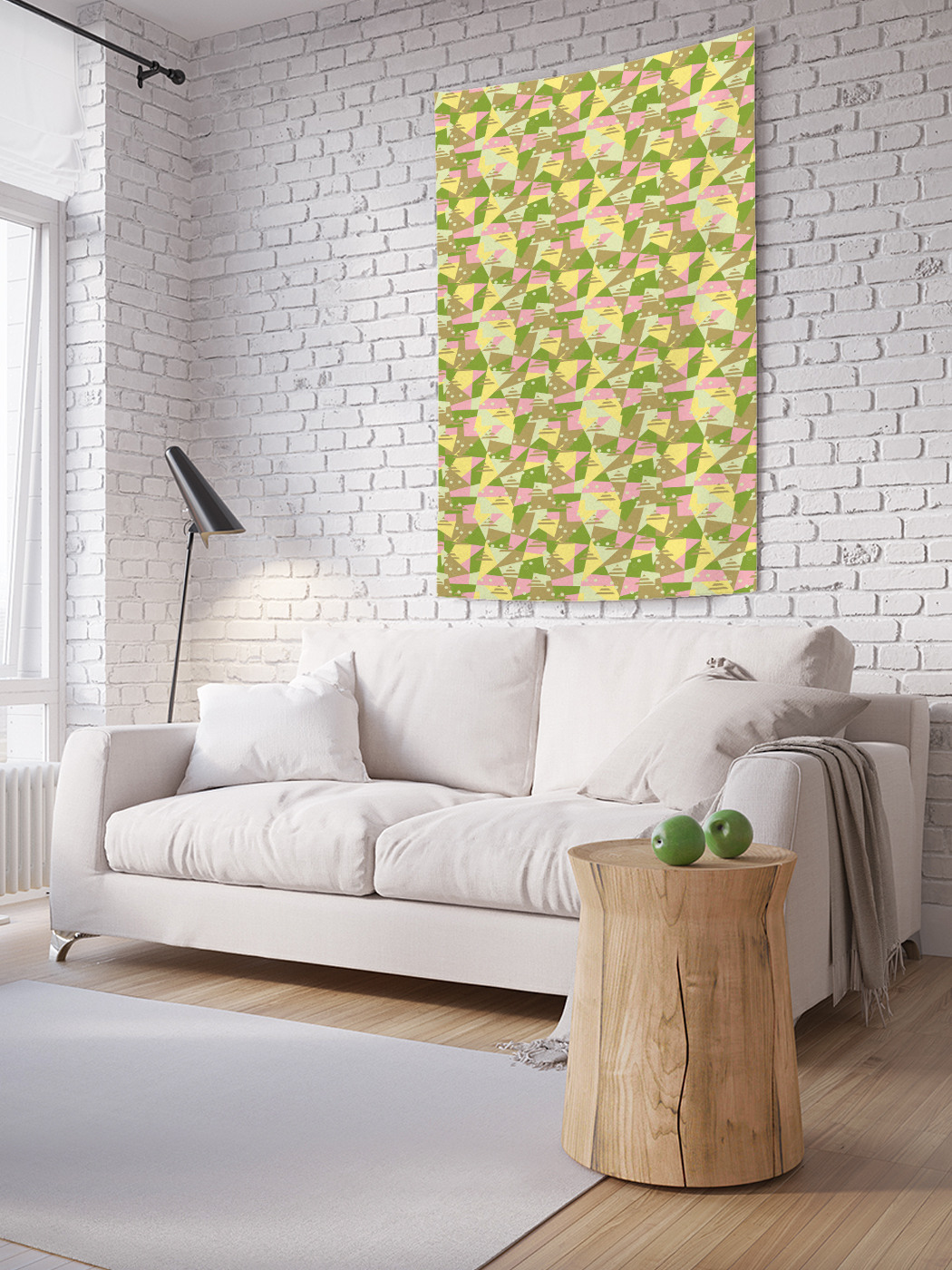 

Вертикальное фотопанно на стену JoyArty Абстракция форм 100x150 см, Абстракция форм