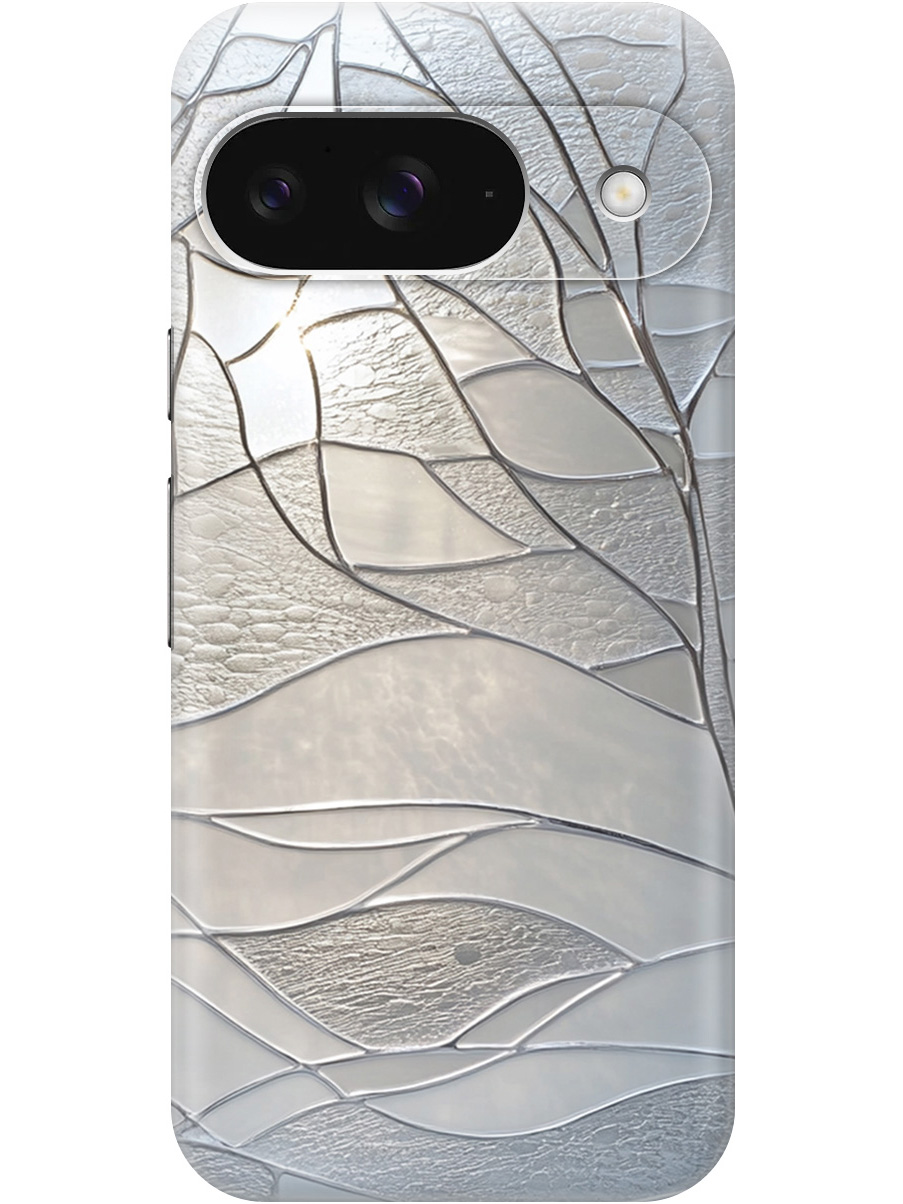 

Силиконовый чехол на Google Pixel 9 с принтом "Зимние деревья", Прозрачный;серый, 784809741