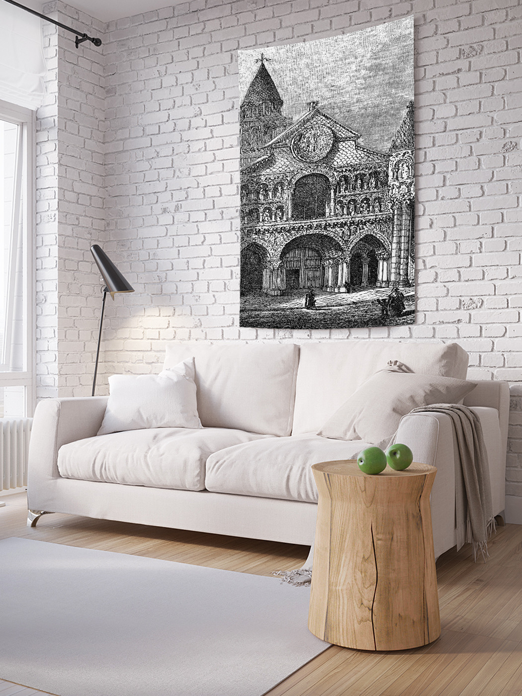 

Вертикальное фотопанно на стену JoyArty Нотр-Дам-ля-Гранд 100x150 см, Нотр-Дам-ля-Гранд