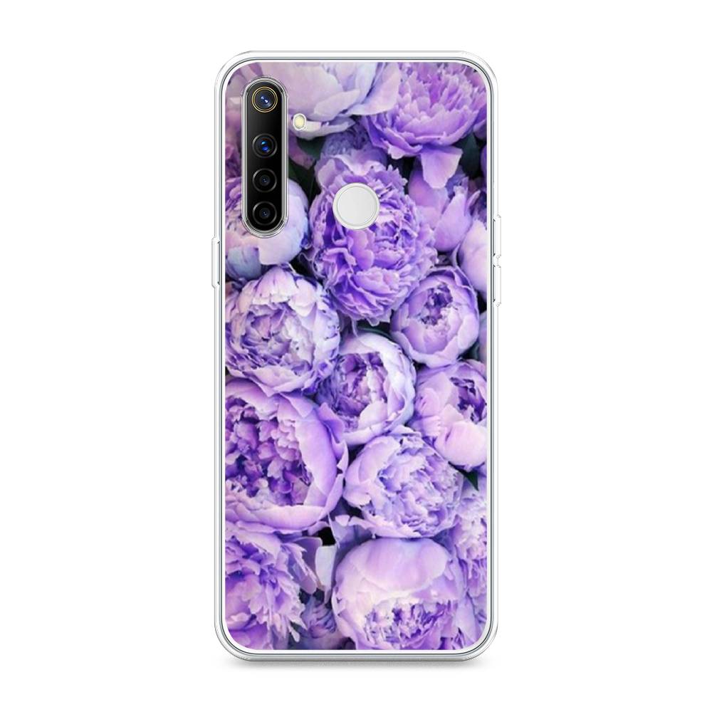 

Чехол Awog на Realme 6i "Пионы сиреневые", Разноцветный, 252950-8