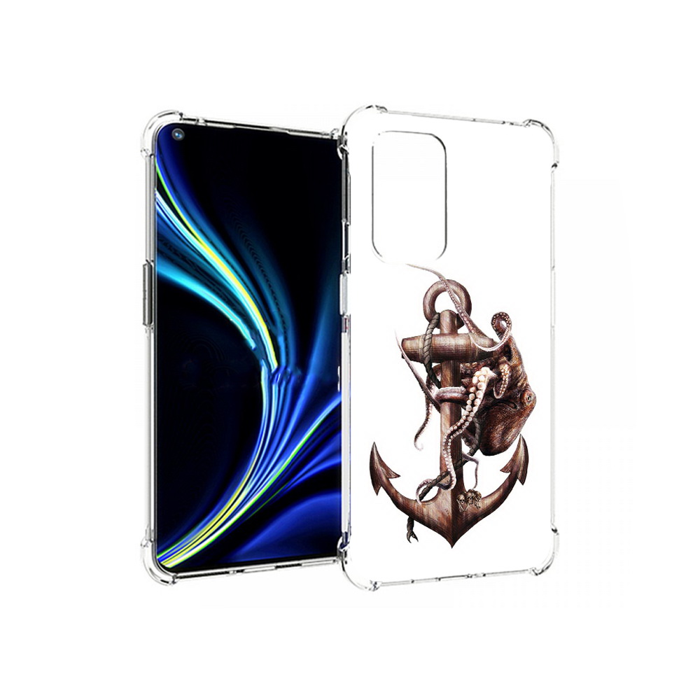 

Чехол MyPads Tocco для OnePlus 9 ржавый якорь (PT159409.128.579), Прозрачный, Tocco
