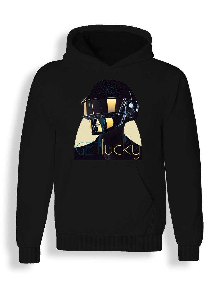 

Худи унисекс СувенирShop Daft Punk/Дафт Панк 25 черное L, "Daft Punk/Дафт Панк" 25