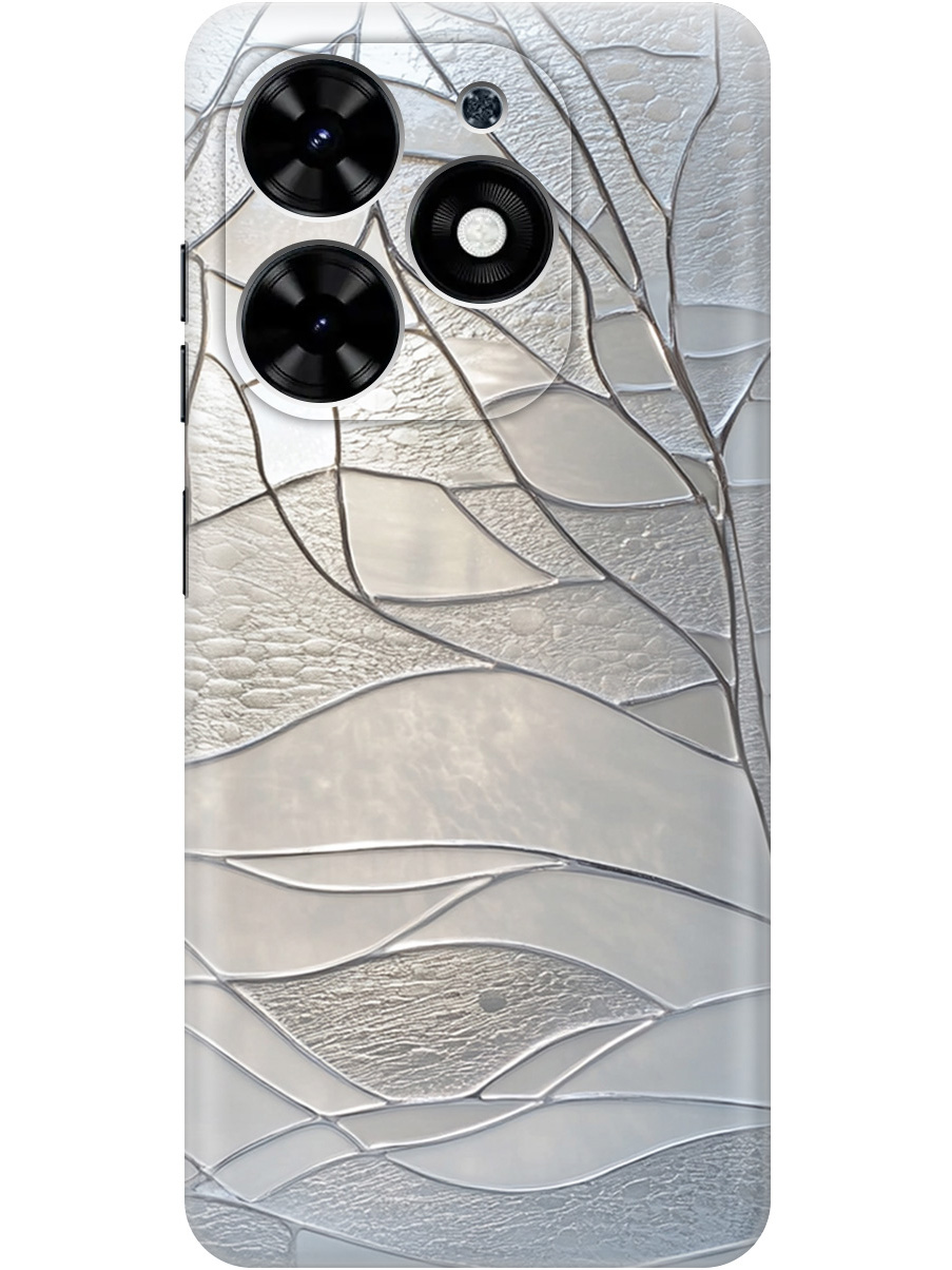 

Силиконовый чехол на Tecno Spark Go 2024/Spark 20/20C/Pop 8 с принтом 865307, Прозрачный;серый, 777768841