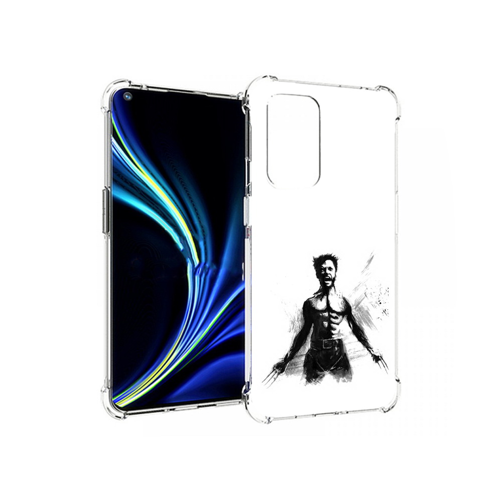 

Чехол MyPads Tocco для OnePlus 9 росомаха (PT159409.128.587), Прозрачный, Tocco