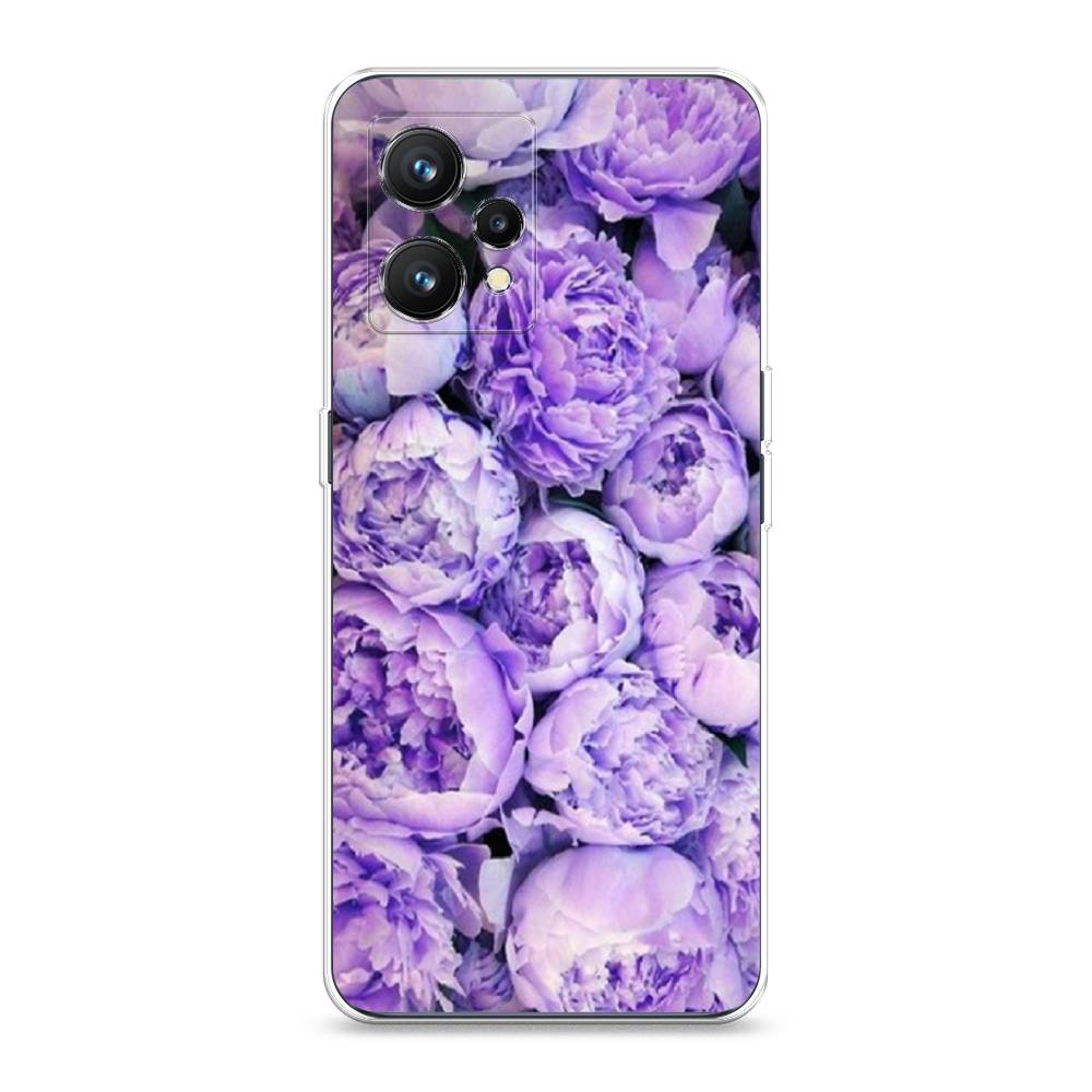 

Чехол Awog на Realme 9 "Пионы сиреневые", Разноцветный, 257250-8