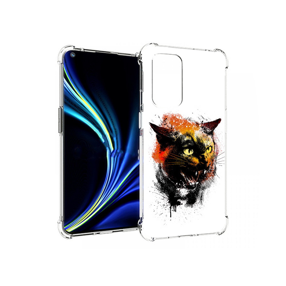 

Чехол MyPads Tocco для OnePlus 9 сиамский кот (PT159409.128.598), Прозрачный, Tocco