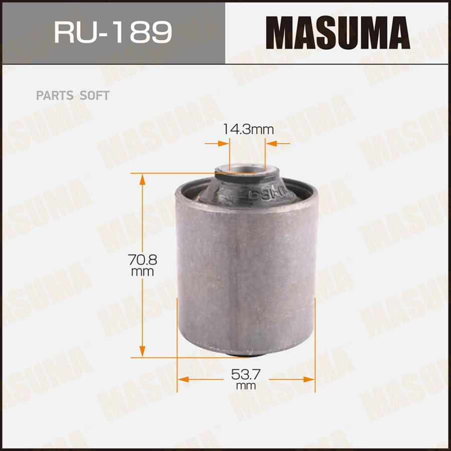

Сайлентблок задн. MASUMA RU-189