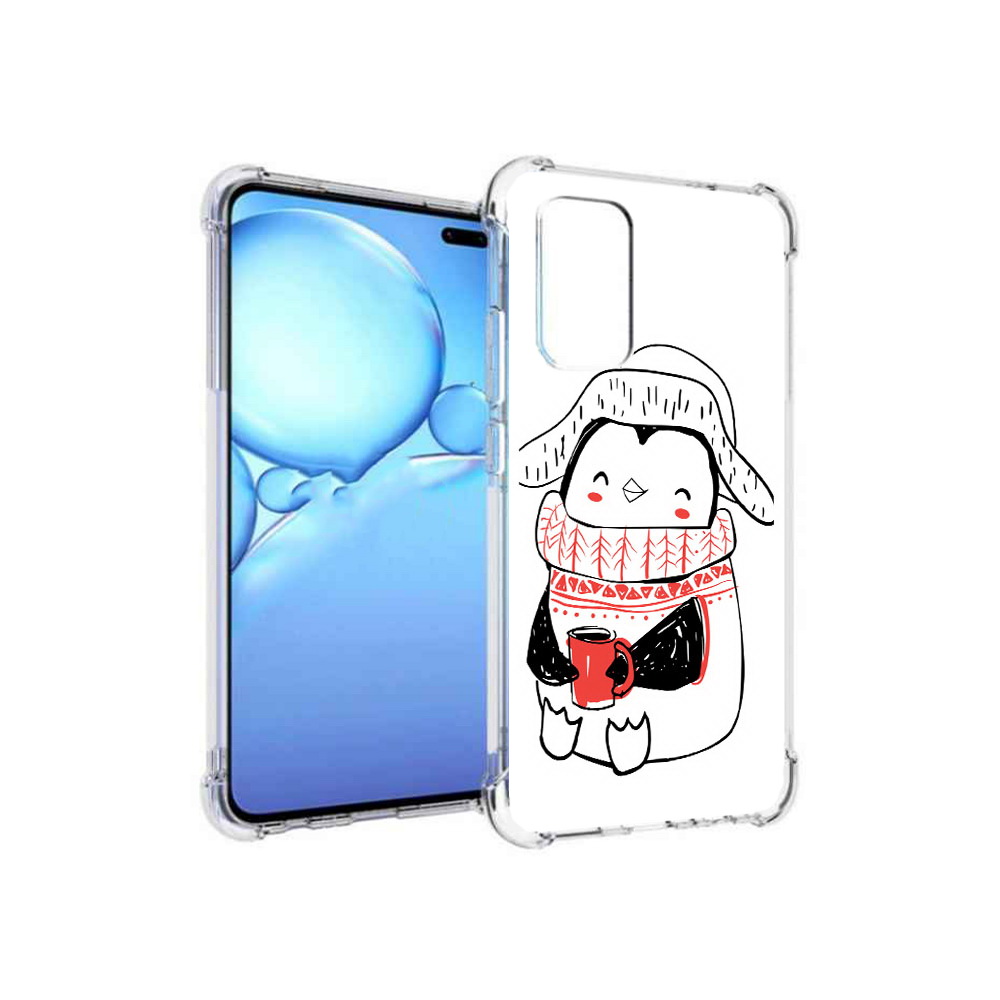 

Чехол MyPads Tocco для Vivo V19 Милый пингвин (PT147328.392.115), Прозрачный, Tocco
