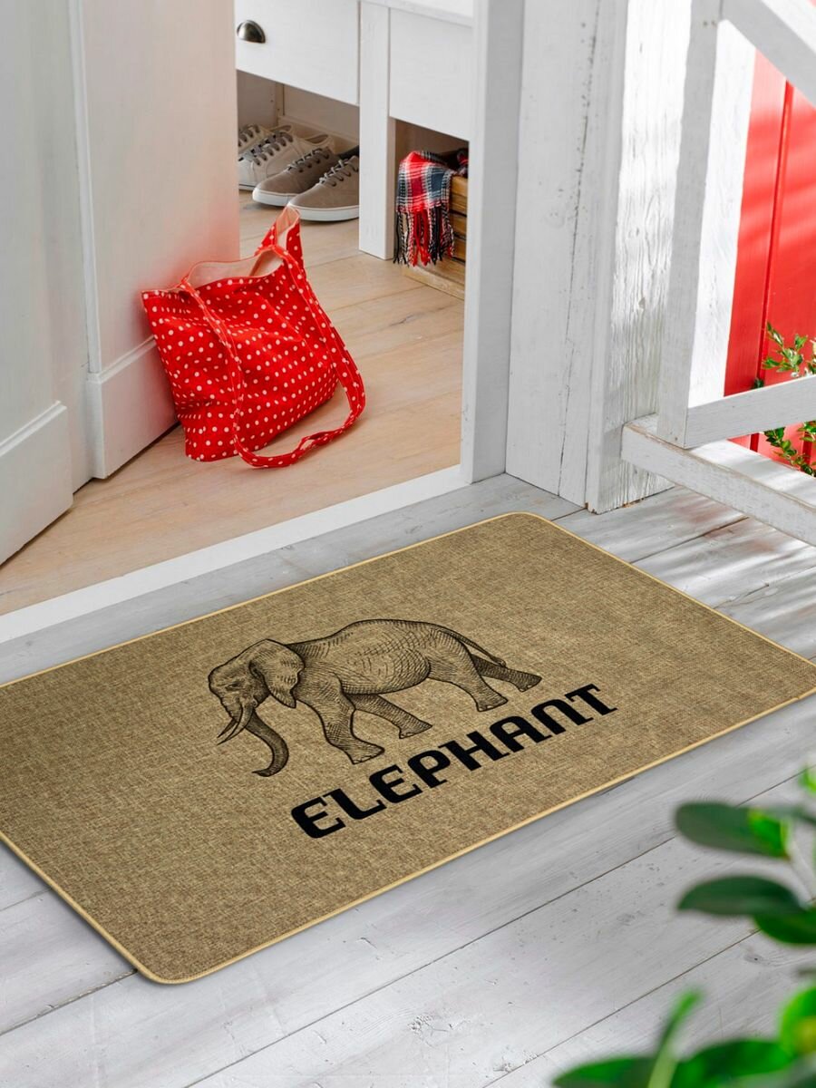 Коврик Joy Home придверный в прихожую Еlephant 45х75