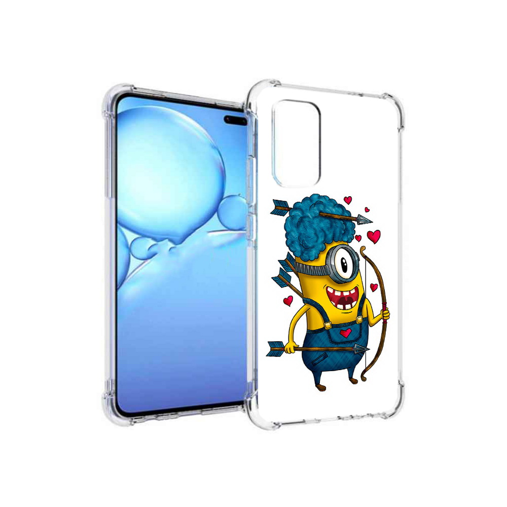 

Чехол MyPads Tocco для Vivo V19 Миньон купидон (PT147328.392.117), Прозрачный, Tocco
