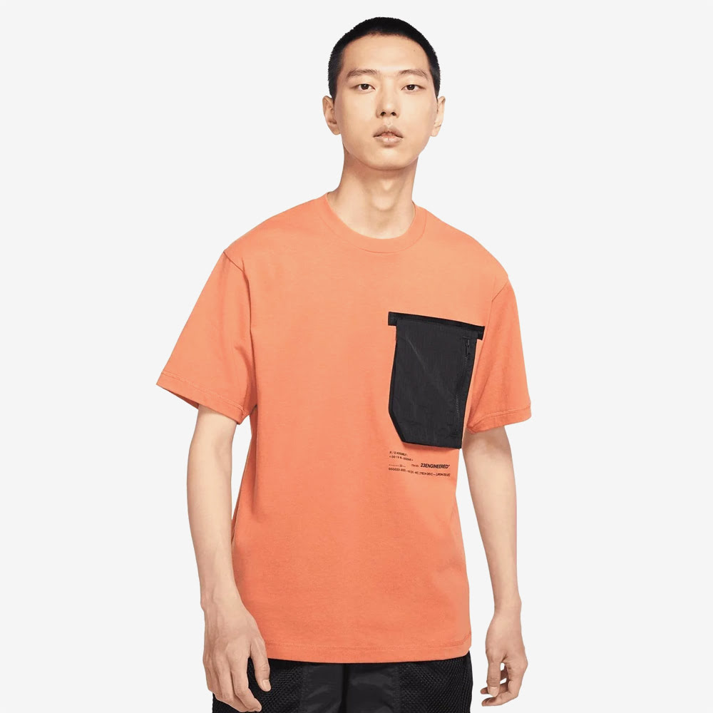 

Футболка мужская Nike Jordan 23 Engineered Statement Tee DM1388-872 оранжевая L, Оранжевый, Jordan 23 Engineered Statement Tee