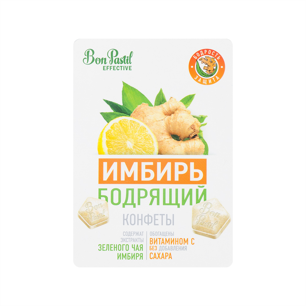 фото Конфеты имбирь бодрящий, 12 г bon pastil